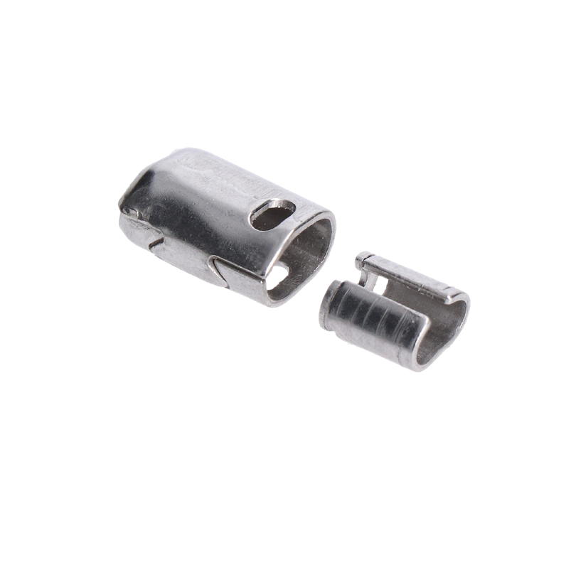 EB2-LPU02 Lisovacie púzdra pre 2 mm lanká s okom, AISI 316