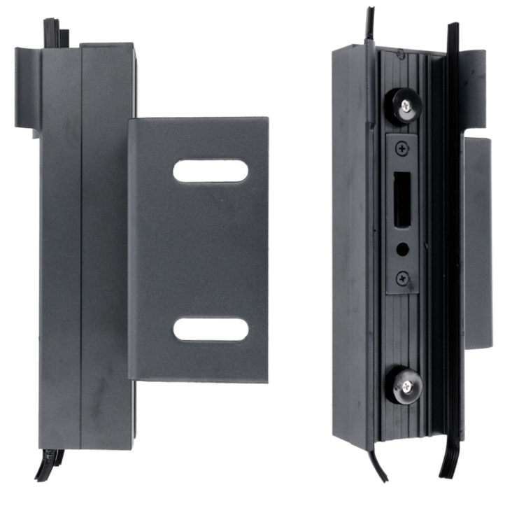 AL-BR-SLI-2-SETKEY - Posuvná hliníková brána 4000 x 1803 mm s pohonom TU4324KSD