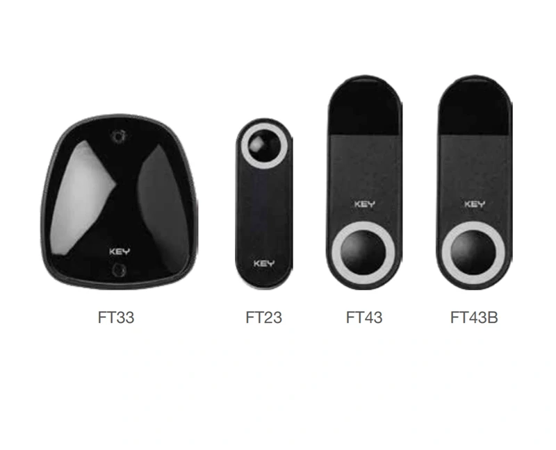 FT-43B snímač 180°, 1 pár, bezdôtové, napájané batériou (súčasť sady)