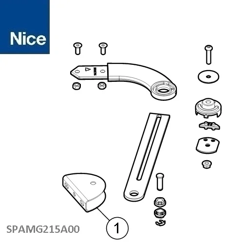 SPAMG215A00 kompletná sada ramena pre WALKY - KIT A