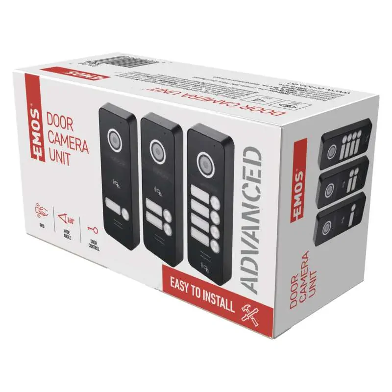 H3016 Farebná dverná kamerová jednotka EM-10AHD RF-1