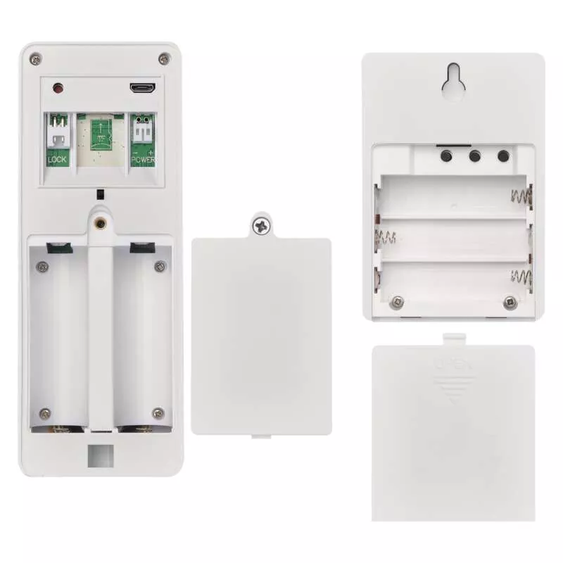 GoSmart H4030 Domový bezdrôtový batériový videozvonček IP-09D s wifi a solárnym panelom