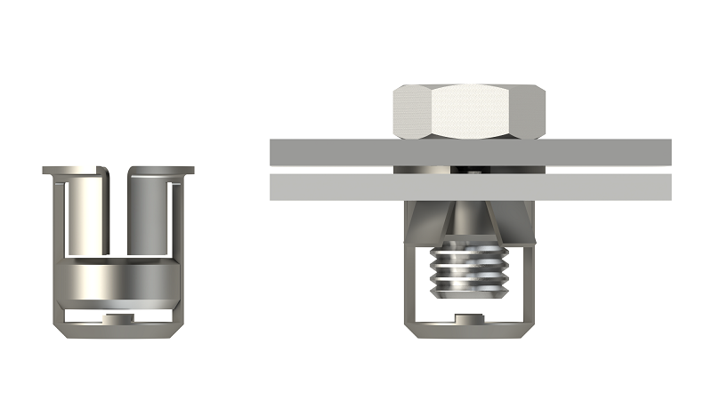 steck - nástrčné matice M8