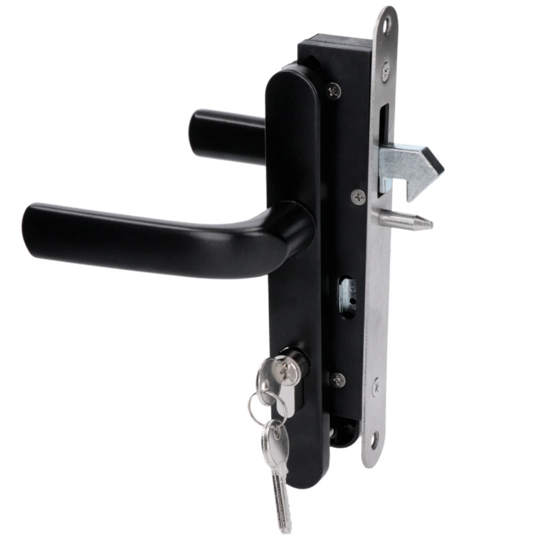 AL-BR-SLI-2-SETKEY - Posuvná hliníková brána 4000 x 1803 mm s pohonom TU4324KSD