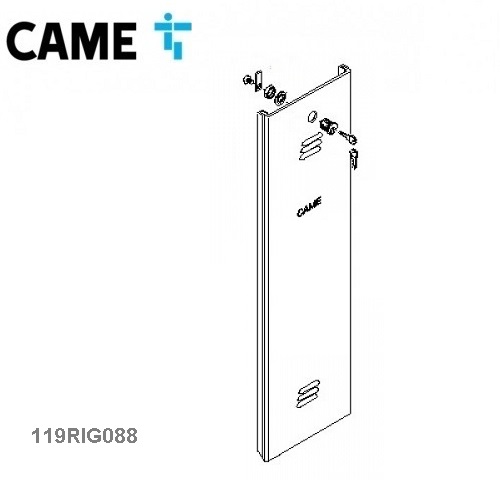 CAME 119RIG088 Náhradné dvierka GARD G2500 G4000 G3750- ORANGE