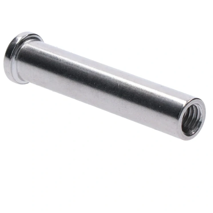 EB1-LZM6 úchyt pre držiak na nerezové lanko, so závitom M6, brúsená nerez K320/AISI304