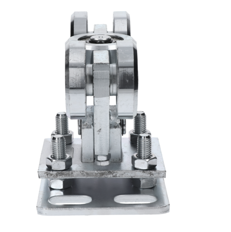 W Set80/Zn-F samonosný systém 80x80x5mm posuvnej brány do 300kg/5m otvor (W39/80Zn 6m pozinkovaný profil, 1x W-SET80/F)