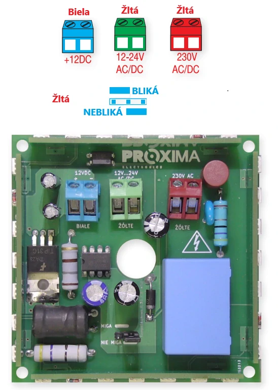 LED80/100 LED lampa, 12V/24V/230V do stĺpika 80x80/100x100mm
