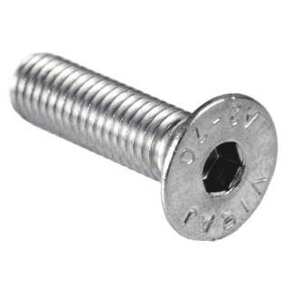  E1-1M5x20 nerezová skrutka (M5x20mm) zápustná hlava, imbus, DIN7991 /AISI304