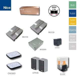 NICE SFABKit2124BD - 2x ME 2124,1xMC824H, 2x ON3EBD, 1xMOFB, ELDC,