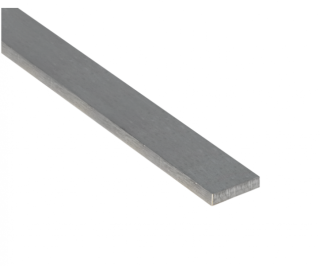 EB1-PL25 nerezová tyč plochá 25x5 mm brúsená nerez K320 /AISI304 cena za kus