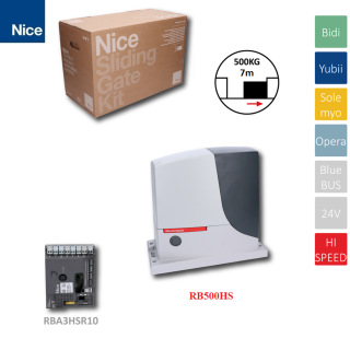 NICE ROBUS 500HI-SPEED rýchly pohon pre posuvnú bránu do 500kg,