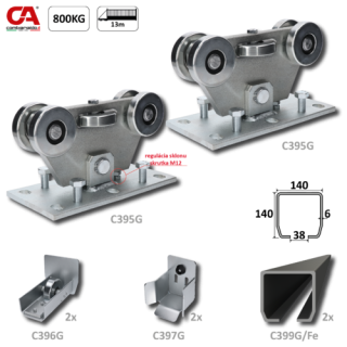 C Set-G/Fe-K GRANDE Klasik 140X140mm do 13 m /800 kg