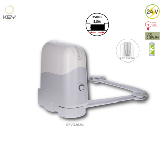 KEY REVO2024S (24V, 140W, 120Nm) pohon bez elektroniky