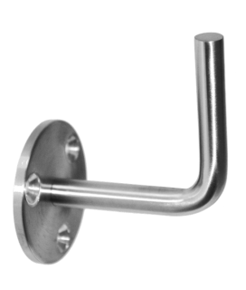 EB1-4309 - držiak madla na stenu na trubku ø 42.4mm brúsená nerez K320 /AISI304