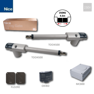 NICE TooKit4500-K,  2x TOO4500,1x MC800, 1x OXIR10, 2x FLO2RE