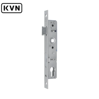 ZM90/35H Zámok vložkový, zápust 35mm, rozteč 90mm, obojstranný, poniklovaná predná lišta