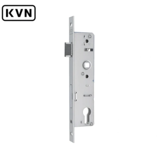 ZM90/45H zámok vložkový, zápust 45mm, rozteč 90mm, poniklovaná predná lišta