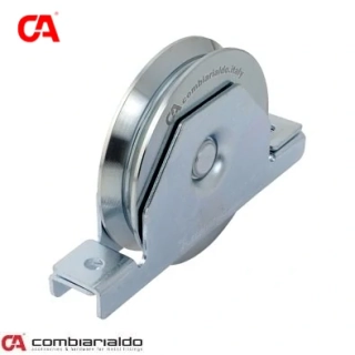 C426/60 - koliesko ø 60mm pre zapustenie do jokla, V profil, nosnosť 100kg,