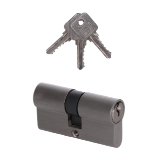 VL60VDV Cylindrická vložka EURO 30/30 mm, nikel satina, 3 kľúče