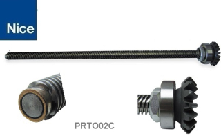 NICE PRTO02C kit - závitová tyč s pastorkom 20x16 4P, TOONA5015/5016, KIT C