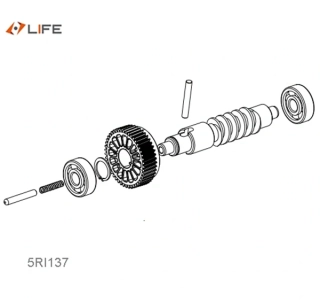 LIFE 5RI137 Náhradný primárny prevod pre ARMOR