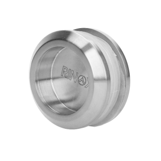 EB1-DMS8 - madlo nerezové na dvere (ø 58mm), na sklo 8-12mm, brúsená nerez K320 /AISI304