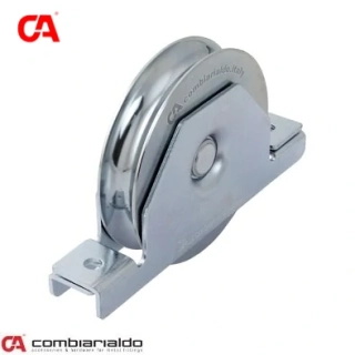 C425/60/16 vodiaca kladka ø 60mm pre zapustenie do jokla Combi Arialdo, U16 profil, nosnost 190kg