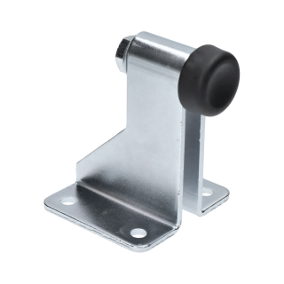 W383 nastaviteľný doraz na posuvnú bránu, pozinkovaný