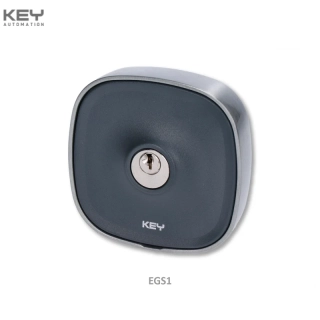 KEY EGS1 spínač kľúčový, hliníkový čelný panel, kovová krabička