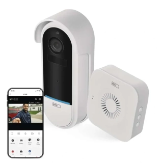 GoSmart H4032 Domový bezdrôtový batériový videozvonček IP-15S s wifi