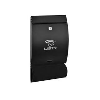 SPS-17 Schránka poštová, (250x470x65mm)čierna, max. formát listu: C4