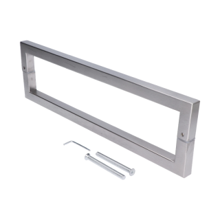 EB1-DM02 nerezové madlo (400x60x0.8mm / 20x20mm), brúsená nerez K320 /AISI304