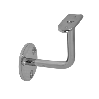EL1-4302 - držiak madla na stenu na trubku ø 42.4mm, leštená nerez /AISI304