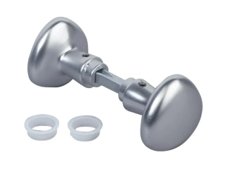 3006R LOCINOX® 3006R - otočná guľa, materiál: eloxovaný hliník (strieborný), hriadeľ 8x8x90 mm, cena za PÁR