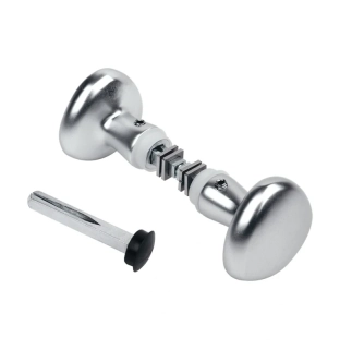 3006KR LOCINOX® Eloxovaná AL priama kľučka, pár, pevná/otočná/zaslepená