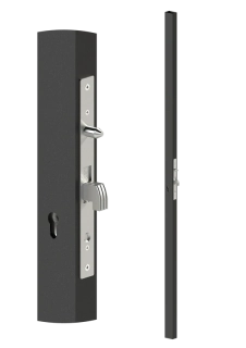 KZK6420PB Profil 60x40x1,5mm H-2000mm so zámkom bez zapustenia