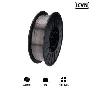 EB8-MIG10/05 zvárací drôt /AISI 308L (1.0 mm) 5kg, MIG-MAG nerez
