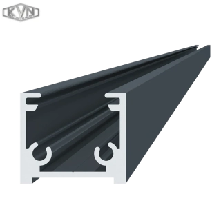 AL-PM3530-7016S-6 Montážny profil 35x30mm, štruktúra RAL7016, L-6000mm