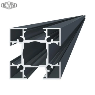 AL-SP70-7016S-6 Stĺpový profil 70x70mm, štruktúra RAL7016, L-6000mm