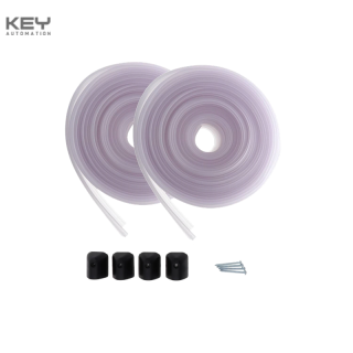 KEY 9 PROF8 Pružná gumená páska pre AST/ASTL, L-16000mm transparentná