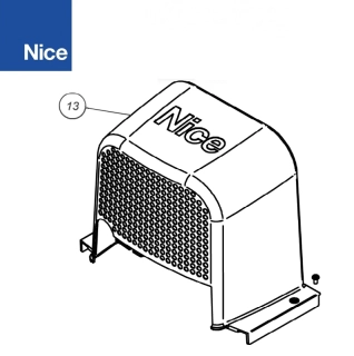 PD2123B0002 Vrchný kryt motora RBS400, RBS600