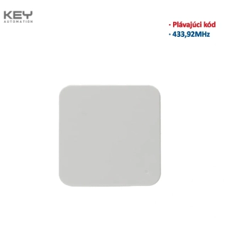 KEY 900TO1M vysielač 1-kanál, dotykový, 433 MHz, plávajúci kód