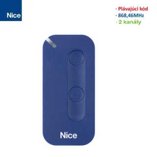 Nice MYGO2FM Vysielač 2-kanálový, séria MYGOFM, plávajúci kód, 868 MHz