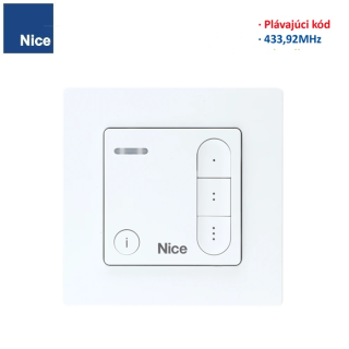 Nice DOMIW3C Vysielač 3-kanálový, 433 MHz, Bidi kód, plávajúci kód