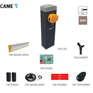 Came GARD GLS40AGS KIT závora do 4 m, intenzívne používanie, RAL 7024