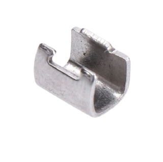 EB2-LPO Nerezové puzdro pre dve 1,5 - 3 mm lanká otvorené, AISI 316