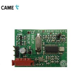 CAME AF43S - rádiová karta prijímača pre TOP, TAM, ATOMO frekvencie 433,92 Mhz.