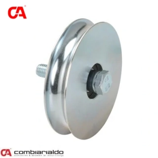 C400/80/20 Koliesko fi.80 jednoložiskové, O profil, nosnosť 200kg, 