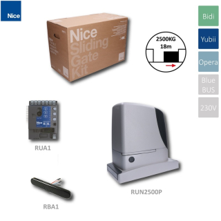 NICE Run 2500P motor s riadiacou jednotkou RUA1/A, s indukčným koncovým spínačom